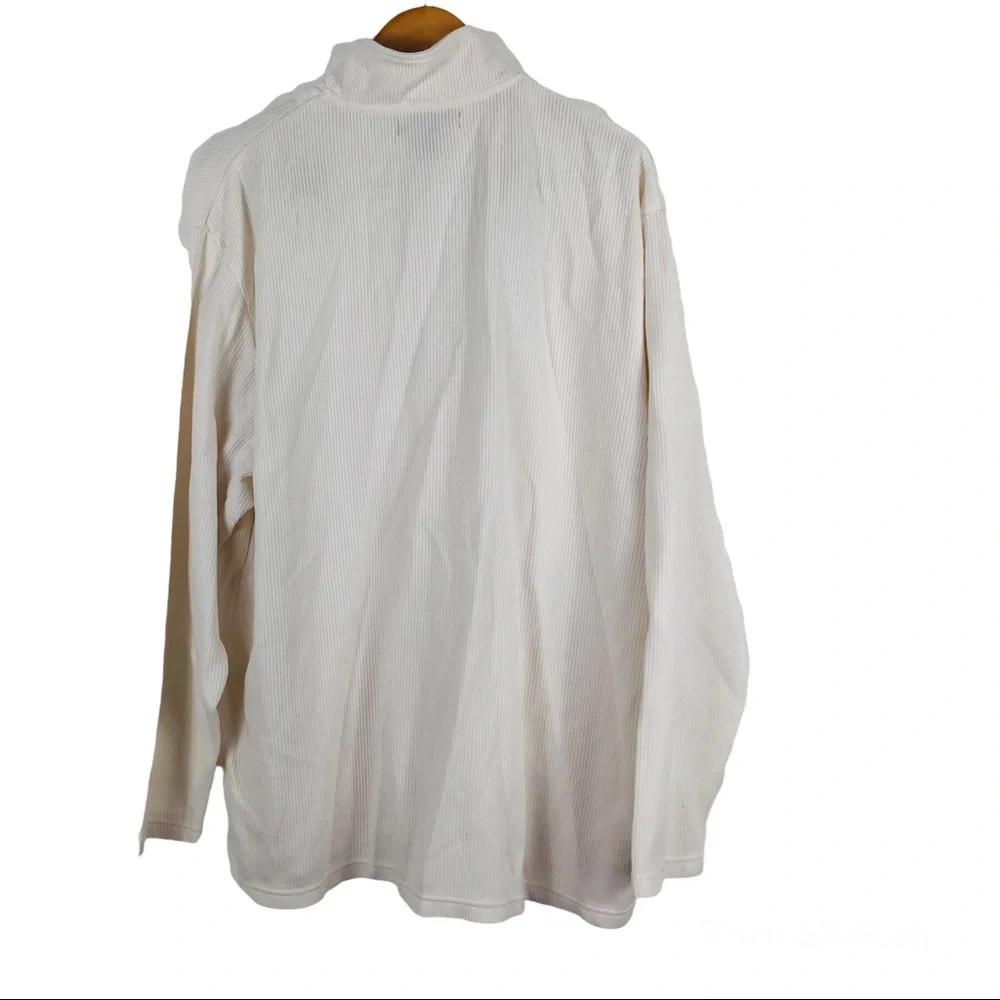 R&R Outdoors Haft Zip Long Sleeve Pull Over Shirt Men's XXL - Picture 2 of 6